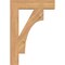 Ekena Millwork Westlake Block Smooth Bracket, Western Red Cedar, 3 1/2"W x 18"D x 26"H BKT04X18X26WTL05SWR - alternate 2